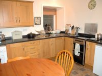 The kitchen in Bruaich Cottage has recently been re-fitted to a high standard.